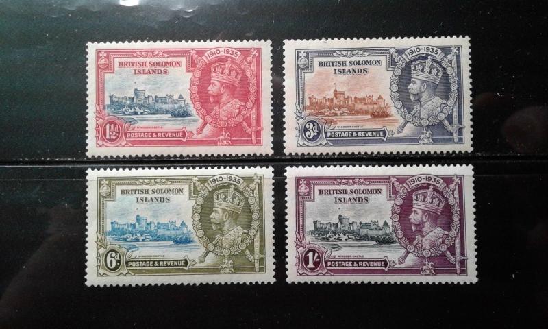 Brit Solomon Isl 60-63 Mint Hinged