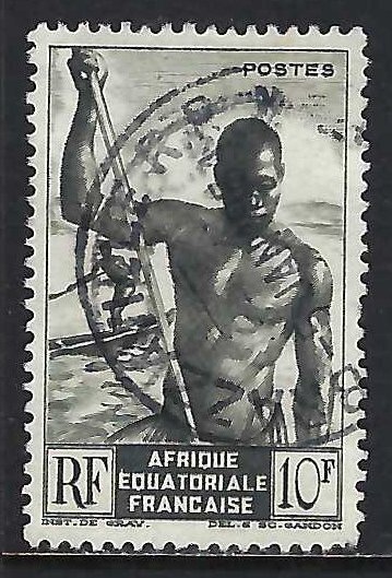 French Equatorial Africa 181 VFU X771