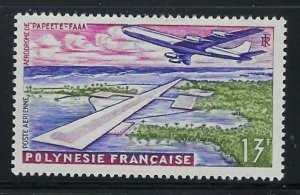 French Polynesia C28 MH 1960 issue (fe5784)