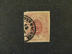 Luxembourg #8 used  a22.6 4835