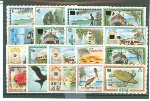 Anguilla #229-246  Single (Complete Set)