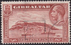 Gibraltar 97 Rock of Gibraltar 1931