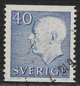 Sweden #669 40o Gustaf VI Adolf