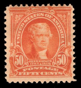 MOMEN: US STAMPS # 310 MINT OG H LOT # 20936