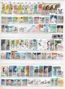 U.S. Collection 759 Diff. Commemoratives & Definitive Used 1992-2007 CV $225.00+