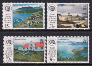 South Georgia 166-169 MNH VF