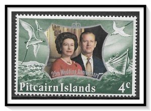 Pitcairn Islands #127 Silver Wedding MLH