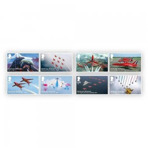 GB Red Arrows 60 seasons set 8 MNH 2024