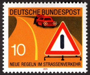 1971, Germany, 10pf, MNH, Sc 1060