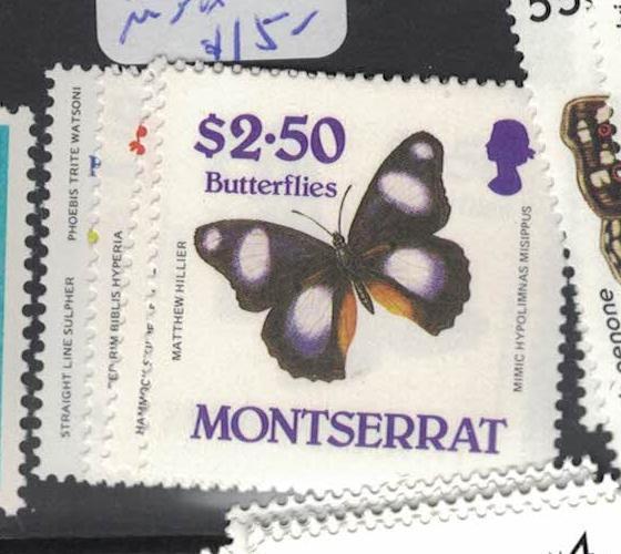 Montserrat Butterfly SC 647-50 MNH (2dpn)