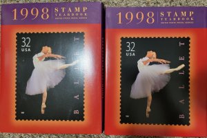 1998 Mint Set Commemorative Stamp Collection USPS Yearbook Album - Stamp Sealed