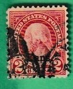 US SCOTT#660 1929 2c GEORGE WASHINGTON KANS. OVERPRINT - USED