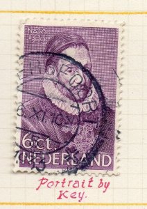 Netherlands 1933 Early Issue Fine Used 6c. NW-158956