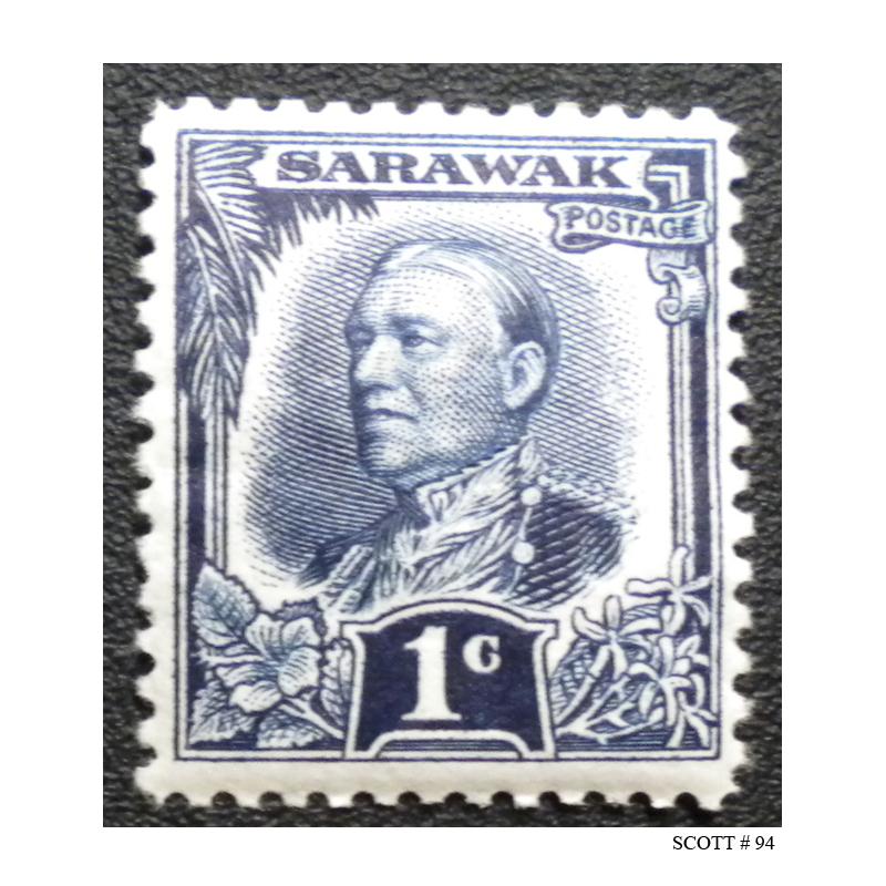 BRITISH SARAWAK STAMP. YEAR 1932. SCOTT # 94. UNUSED