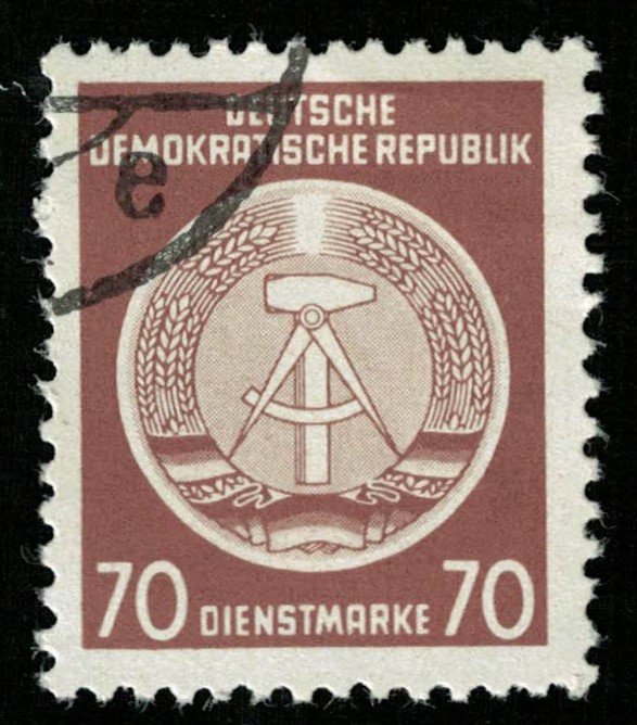 DDR, 1957-1960, 70 Pf., Coat of Arms (Т-6291)