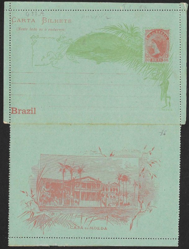 BRAZIL (115+ Pcs) Very Old Postal Stationery Collection c1880s to 1930s