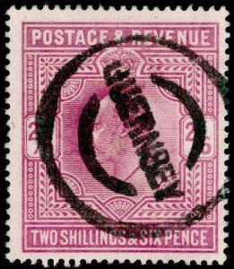 SG262, 2s 6d dull purple, good USED. Cat £150. (C)