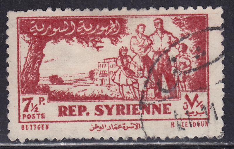 Syria 381 USED 1954