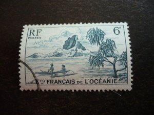 Stamps - French Polynesia - Scott# 174 - Used Part Set of 1 Stamp