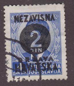 Croatia 25 Yugoslavia O/P 1941