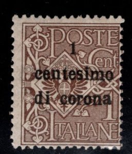 Austria Italian occupation of Triest Scott N64 MH* stamp from 1919  set