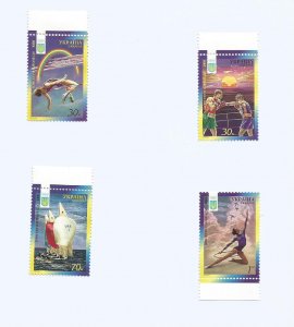 UKRAINE - 2000 - Sydney Olympics - Perf 4v Set - M L H