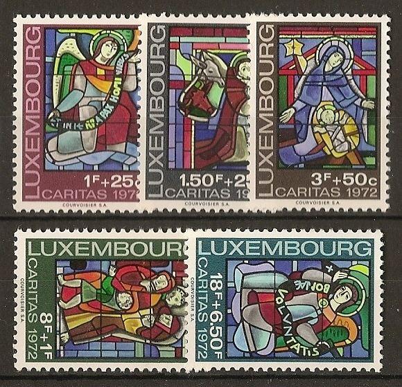 Luxembourg 1972 Fund SG897-901 MNH