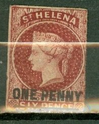 RD: St Helena 8 mint CV $150