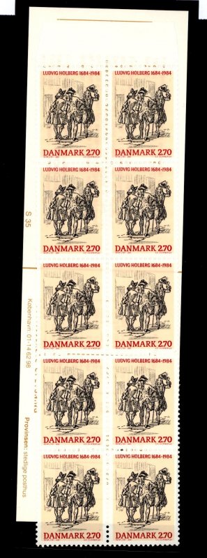 Denmark #765  Single (Complete Set)