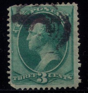 US SCOTT #147 USED 3c GREEN F-VF