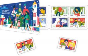 Scott #6514-25a Christmas MNH