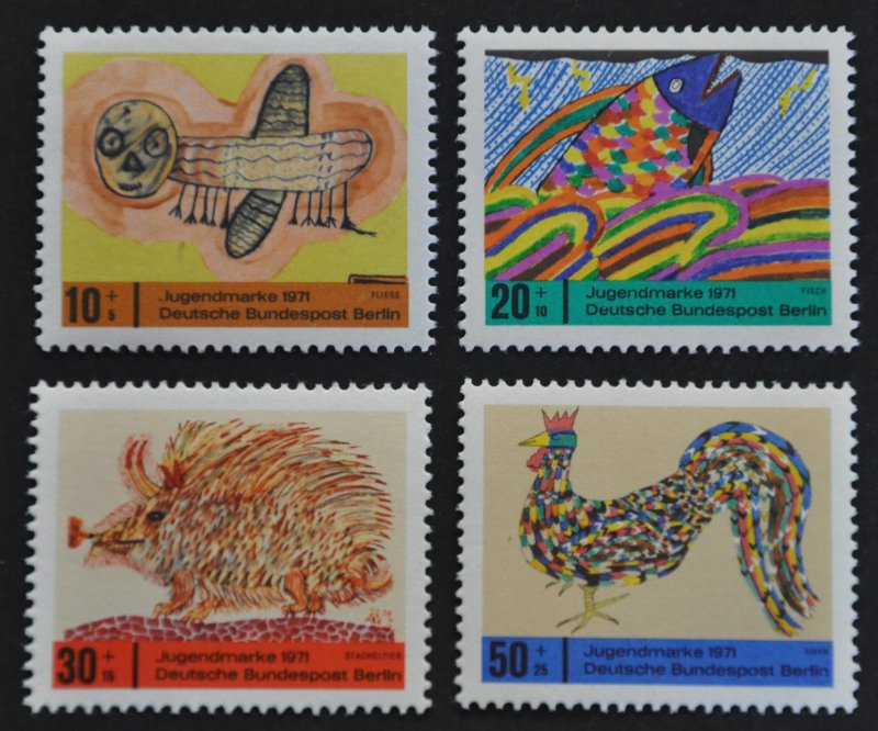 DYNAMITE Stamps: Germany Scott #9NB79-82 – MNH