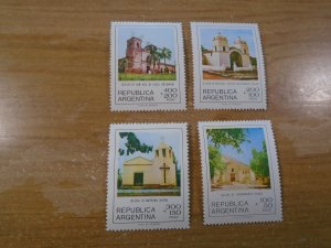 Argentina  #  B84-87  MNH