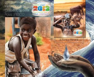 St Thomas - World Water Day - Stamp Souvenir Sheet - ST13103b