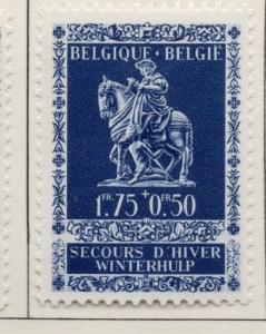 Belgium 1942-43 Early Issue Fine Mint Hinged 1.75F. 174121