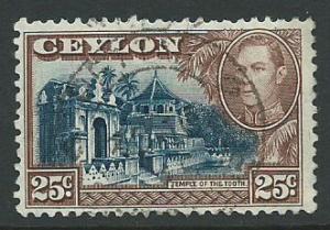 Ceylon SG 392a  Fine Used wmk upright