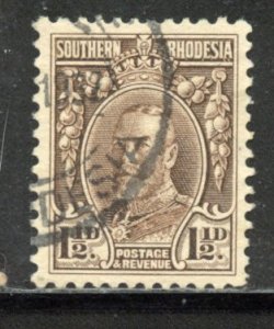 Southern Rhodesia # 18b, Used. CV $ 47.50