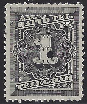 1T1 1c American Rapid Telegraph Company 1881 Used