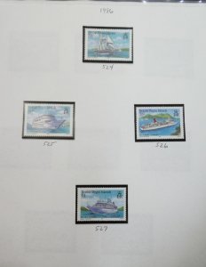 EDW1949SELL : BR. VIRGIN ISL Nice all VFMNH collection of all Cplt sets Cat $105