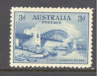 Australia Sc # 131 mint never hinged (BC)