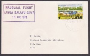 FIJI 1978 First flight cover Vanua Balavu to Suva...........................Y696