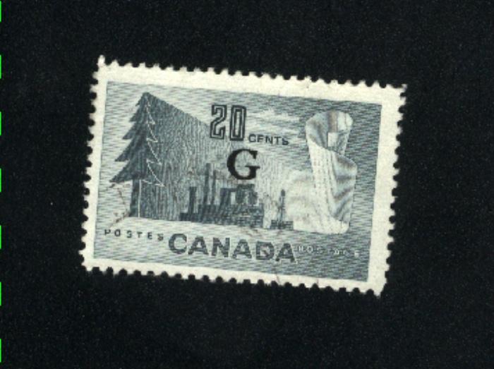 Canada #O30  2   used  1951-53 PD  .15