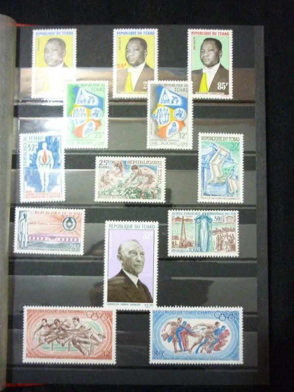 CHAD 1969 UPU DELEGATES PRESENTATION FOLDER