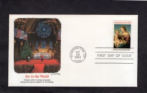 2063 Christmas, FDC Fleetwood