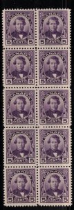 CANADA Scott # 146 MNH Block Of 10 - Darcy McGee - CV $90