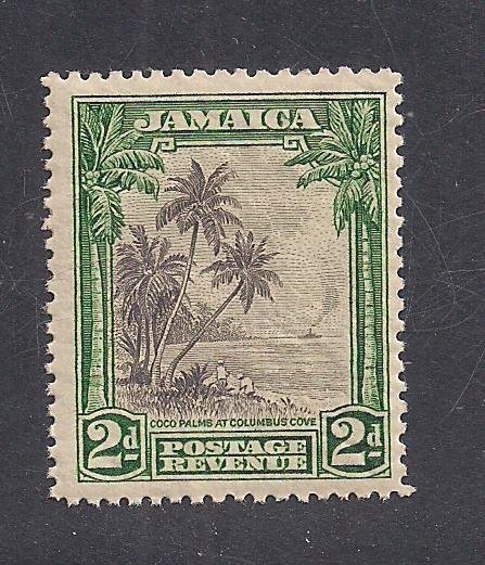 JAMAICA SC# 106   FVF/MOG  1922