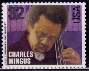 2989 Charles Mingus MNH single