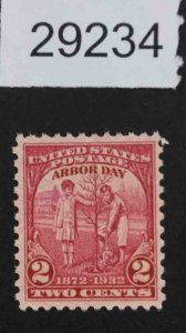 US STAMPS  #717 MINT OG NH LOT #29234