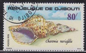 Djibouti 481 Charonia Variegata 1978