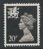 Great Britain Wales  SG W52 SC# WMMH38 Used  see details phosphorised paper